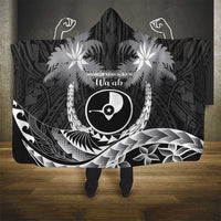 FSM Yap Day Hooded Blanket 2025 Wa'ab Micronesia Black Color
