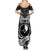 FSM Yap Day Summer Maxi Dress 2025 Wa'ab Micronesia Black Color