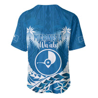 FSM Yap Day Baseball Jersey 2025 Wa'ab Micronesia Flag Color