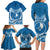 FSM Yap Day Family Matching Long Sleeve Bodycon Dress and Hawaiian Shirt 2025 Wa'ab Micronesia Flag Color