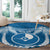 FSM Yap Day Round Carpet 2025 Wa'ab Micronesia Flag Color