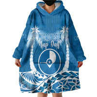FSM Yap Day Wearable Blanket Hoodie 2025 Wa'ab Micronesia Flag Color