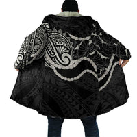 Aloha Hawaii Kalo Pikake Lei Cloak Chest Tattoo Black Hawaiian Pattern LT14 - Polynesian Pride
