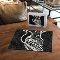 Aloha Hawaii Kalo Pikake Lei Puzzle Chest Tattoo Black Hawaiian Pattern LT14 - Polynesian Pride