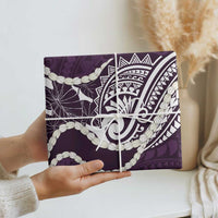 Aloha Hawaii Kalo Pikake Lei Wrapping Paper Chest Tattoo Purple Hawaiian Pattern LT14 - Polynesian Pride
