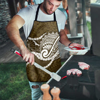 Aloha Hawaii Kalo Pikake Lei Apron Chest Tattoo Gold Hawaiian Pattern LT14 - Polynesian Pride