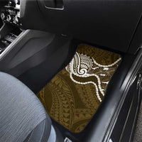 Aloha Hawaii Kalo Pikake Lei Car Mats Chest Tattoo Gold Hawaiian Pattern LT14 - Polynesian Pride