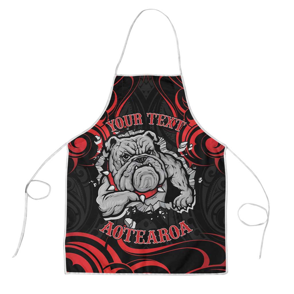 Personalised Aotearoa Bulldog Apron NZ Maori Tattoo - Polynesian Pride