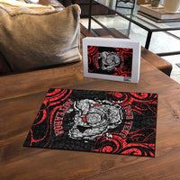 Personalised Aotearoa Bulldog Puzzle NZ Maori Tattoo - Polynesian Pride