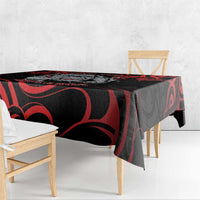 Personalised Aotearoa Bulldog Tablecloth NZ Maori Tattoo