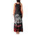 Personalised Aotearoa Bulldog Tank Maxi Dress NZ Maori Tattoo