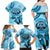 Hawaii Sea Turtle Snorkeling Is My Therapy Family Matching Off Shoulder Maxi Dress and Hawaiian Shirt