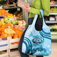 Hawaii Sea Turtle Snorkeling Is My Therapy Grocery Bag LT14 - Polynesian Pride