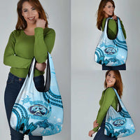 Hawaii Sea Turtle Snorkeling Is My Therapy Grocery Bag LT14 - Polynesian Pride