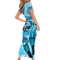 Hawaii Sea Turtle Snorkeling Is My Therapy Short Sleeve Bodycon Dress