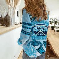 Hawaii Sea Turtle Snorkeling Is My Therapy Women Casual Shirt