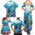 Hawaii Snorkeling Honu Turtle Family Matching Summer Maxi Dress and Hawaiian Shirt Under The Ocean Vibes