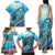 Hawaii Snorkeling Honu Turtle Family Matching Tank Maxi Dress and Hawaiian Shirt Under The Ocean Vibes