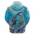 Hawaii Snorkeling Honu Turtle Zip Hoodie Under The Ocean Vibes LT14