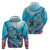 Hawaii Snorkeling Honu Turtle Zip Hoodie Under The Ocean Vibes LT14