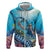 Hawaii Snorkeling Honu Turtle Hoodie Under The Ocean Vibes LT14