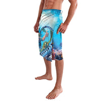 Hawaii Snorkeling Honu Turtle Lavalava Under The Ocean Vibes LT14 - Polynesian Pride