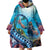 Hawaii Snorkeling Honu Turtle Wearable Blanket Hoodie Under The Ocean Vibes