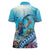 Hawaii Snorkeling Honu Turtle Women Polo Shirt Under The Ocean Vibes