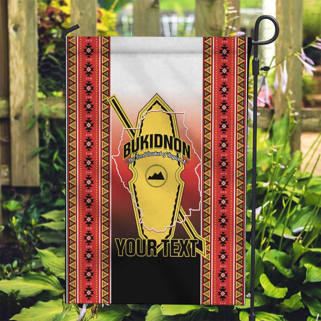 Personalised Bukidnon Philippines Garden Flag The Food Basket of Region X