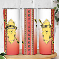 Personalised Bukidnon Philippines Skinny Tumbler The Food Basket of Region X