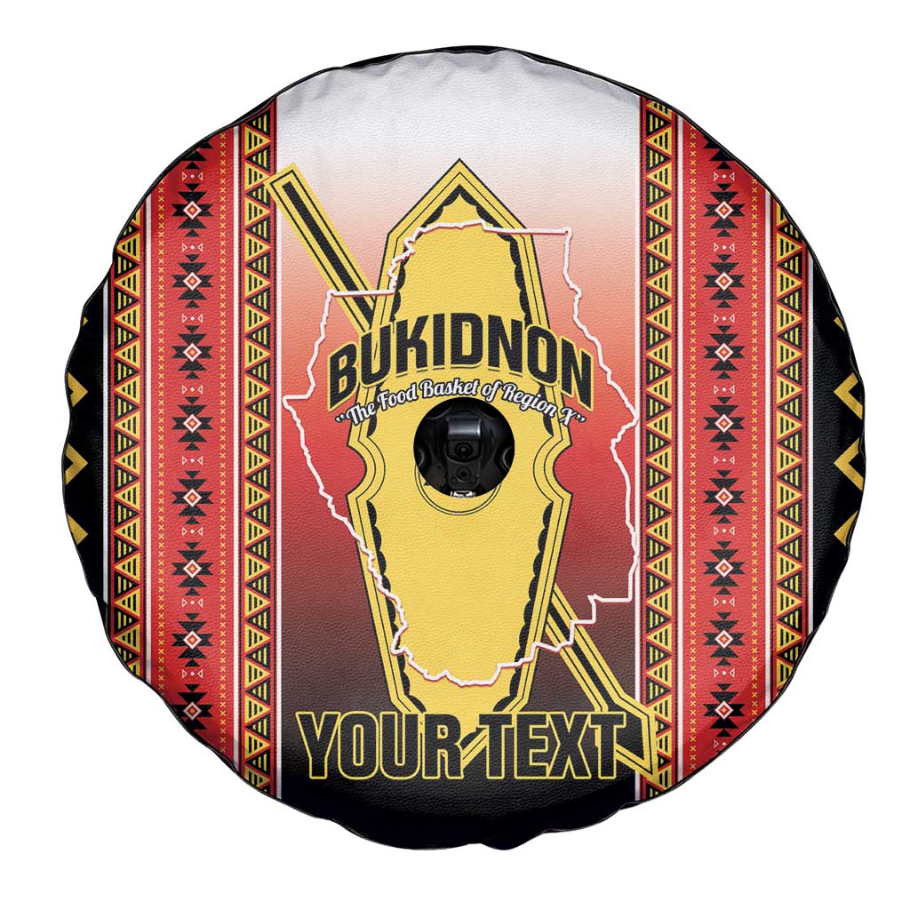 Personalised Bukidnon Philippines Spare Tire Cover The Food Basket of Region X