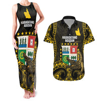 Agusan del Sur Philippines Couples Matching Tank Maxi Dress and Hawaiian Shirt Habagatang Agusan Lolong