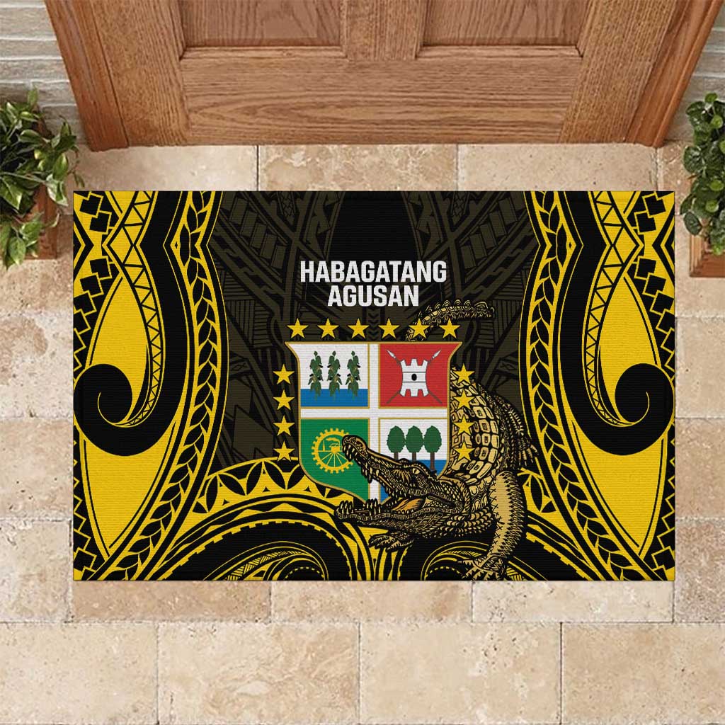 Agusan del Sur Philippines Rubber Doormat Habagatang Agusan Lolong