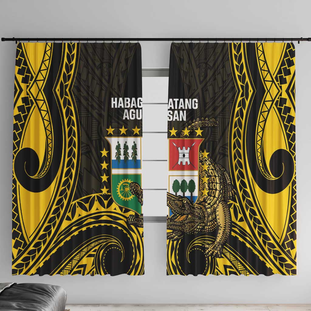 Agusan del Sur Philippines Window Curtain Habagatang Agusan Lolong