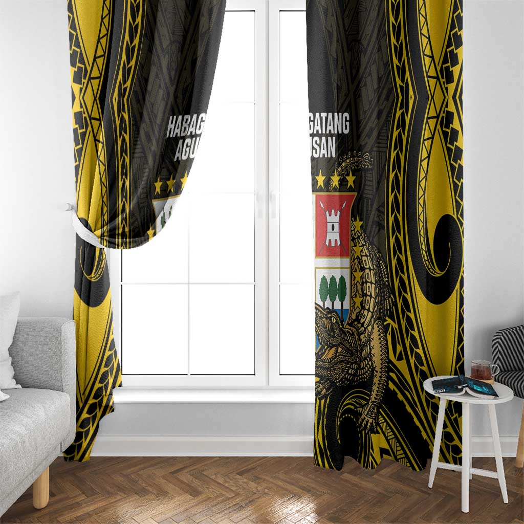Agusan del Sur Philippines Window Curtain Habagatang Agusan Lolong