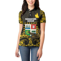 Agusan del Sur Philippines Women Polo Shirt Habagatang Agusan Lolong