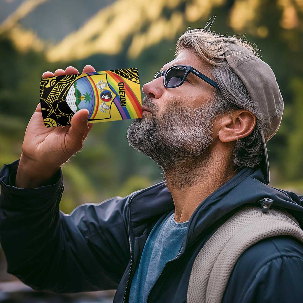 Quezon Province 4 in 1 Can Cooler Tumbler Cocolandia Philippines Turtle