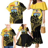 Quezon Province Family Matching Mermaid Dress and Hawaiian Shirt Cocolandia Philippines Turtle