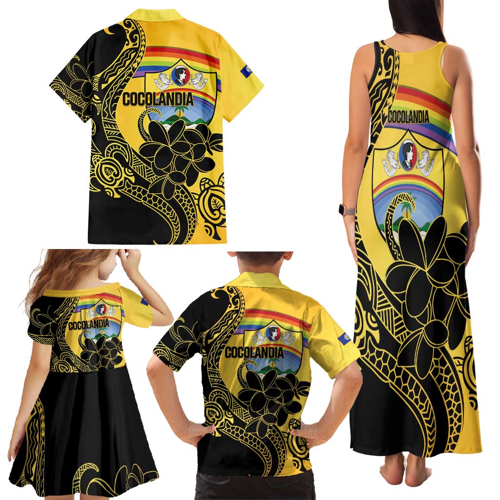Quezon Province Family Matching Tank Maxi Dress and Hawaiian Shirt Cocolandia Philippines Turtle