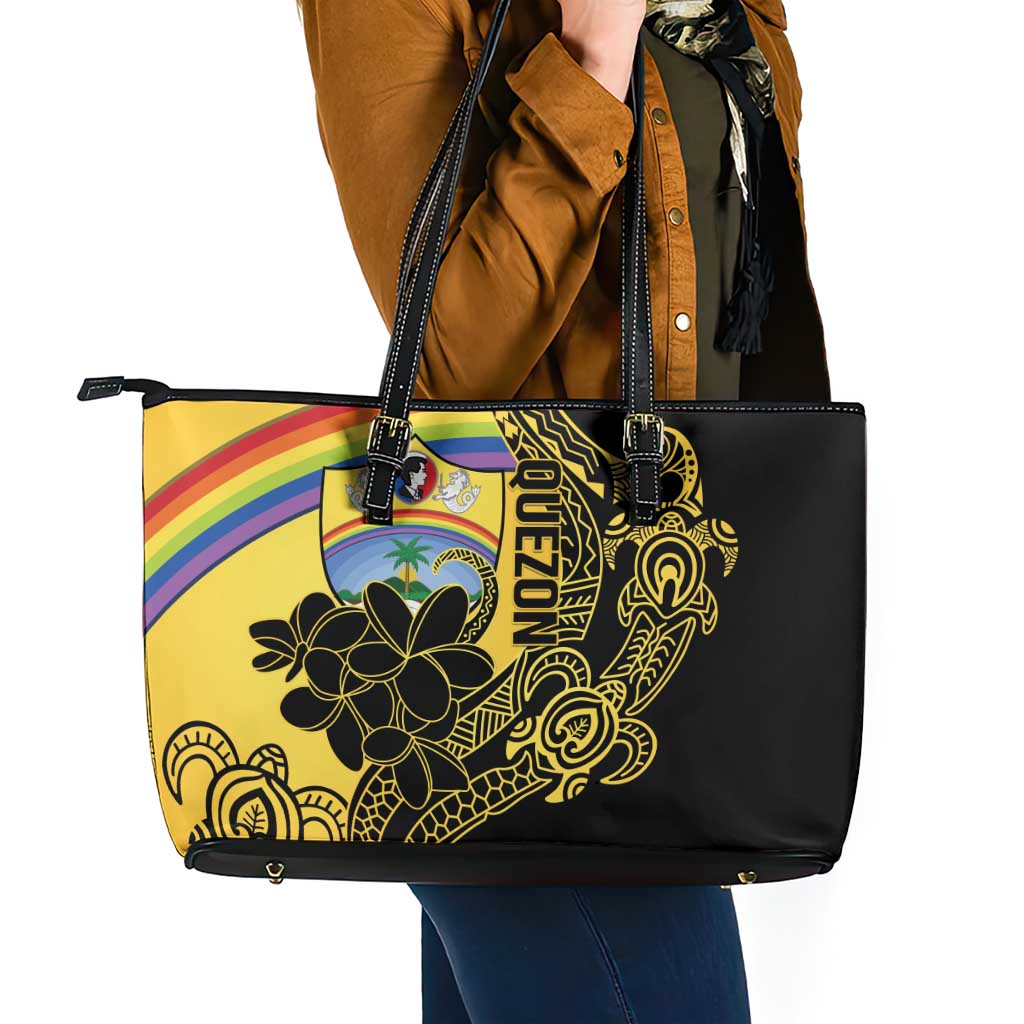 Quezon Province Leather Tote Bag Cocolandia Philippines Turtle