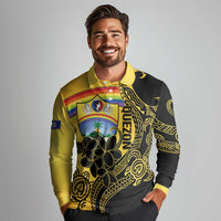 Quezon Province Long Sleeve Polo Shirt Cocolandia Philippines Turtle