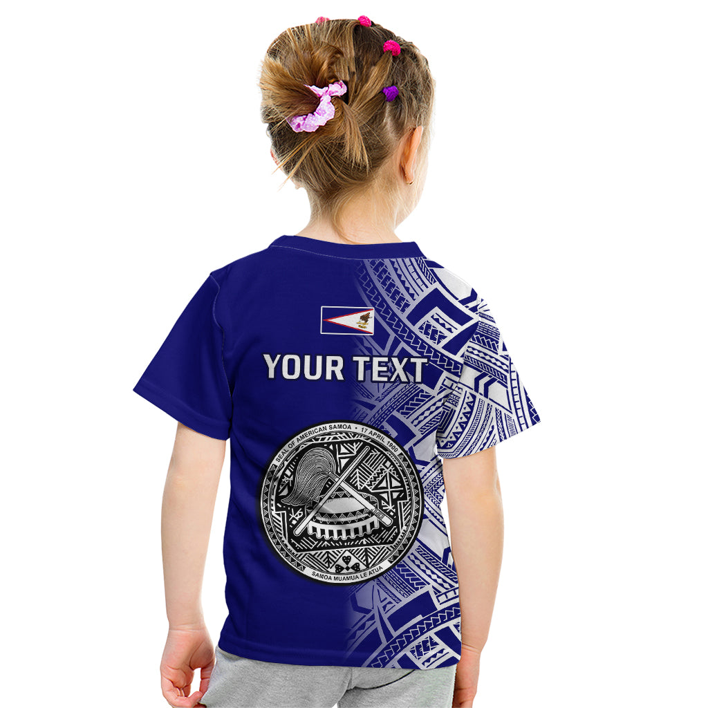 Personalised American Samoa Kid T Shirt July 4 Independence Day LT14 - Polynesian Pride