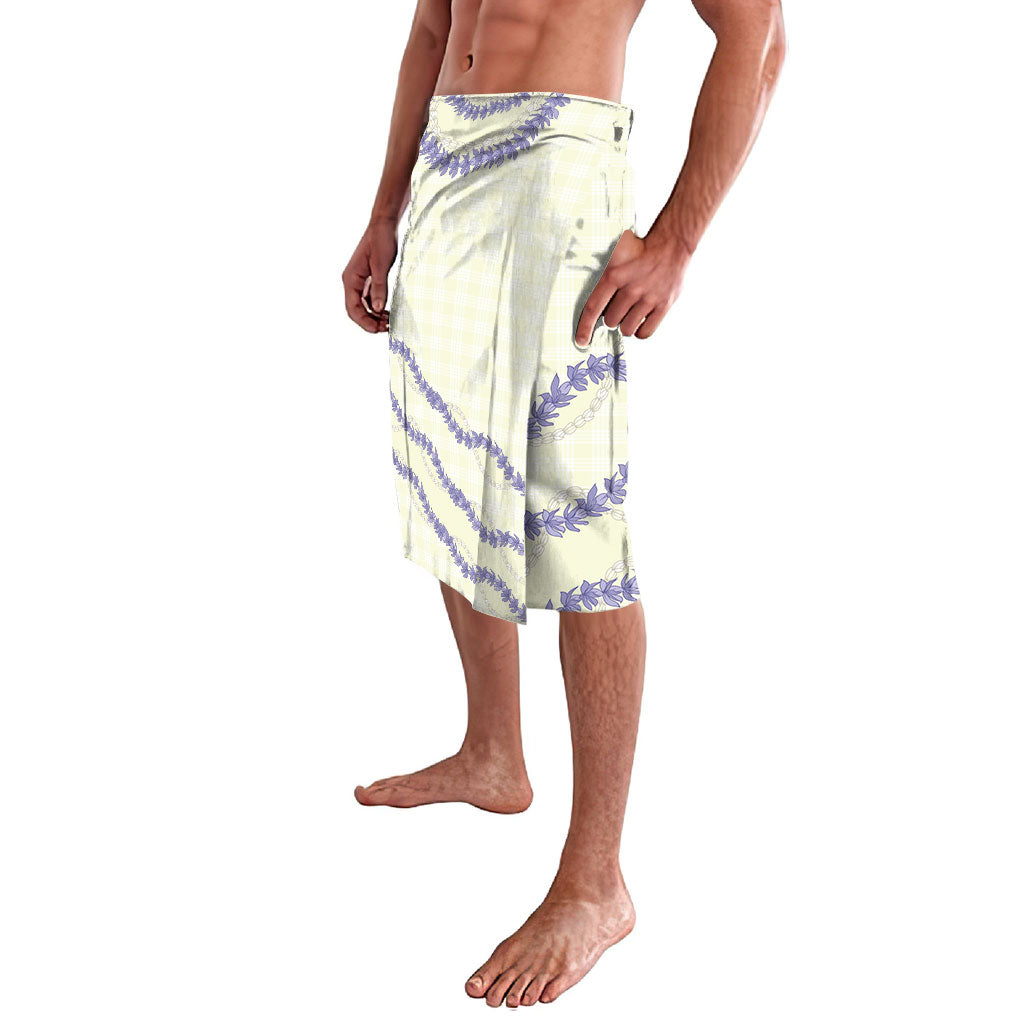 Hawaii Honohono Palaka Motifs Lavalava Hawaiian Orchid Lei