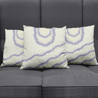 Hawaii Honohono Palaka Motifs Pillow Cover Hawaiian Orchid Lei LT14 - Polynesian Pride