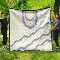 Hawaii Honohono Palaka Motifs Quilt Hawaiian Orchid Lei LT14 - Polynesian Pride