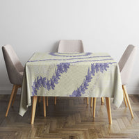 Hawaii Honohono Palaka Motifs Tablecloth Hawaiian Orchid Lei