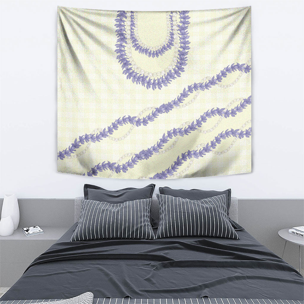 Hawaii Honohono Palaka Motifs Tapestry Hawaiian Orchid Lei LT14 - Polynesian Pride