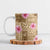 Beige Hawaii Hibiscus With Tropical Flowers Motifs Ceramic Mug - Polynesian Pride