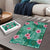 Cyan Hawaii Hibiscus With Tropical Flowers Motifs Puzzle - Polynesian Pride