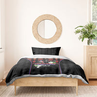 Mabuhay Philippines Festival Bedding Set Filipino Map Sampaguita Igorot Pattern